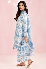 Farasha Printed Essentials ’26 | Aqua Veil