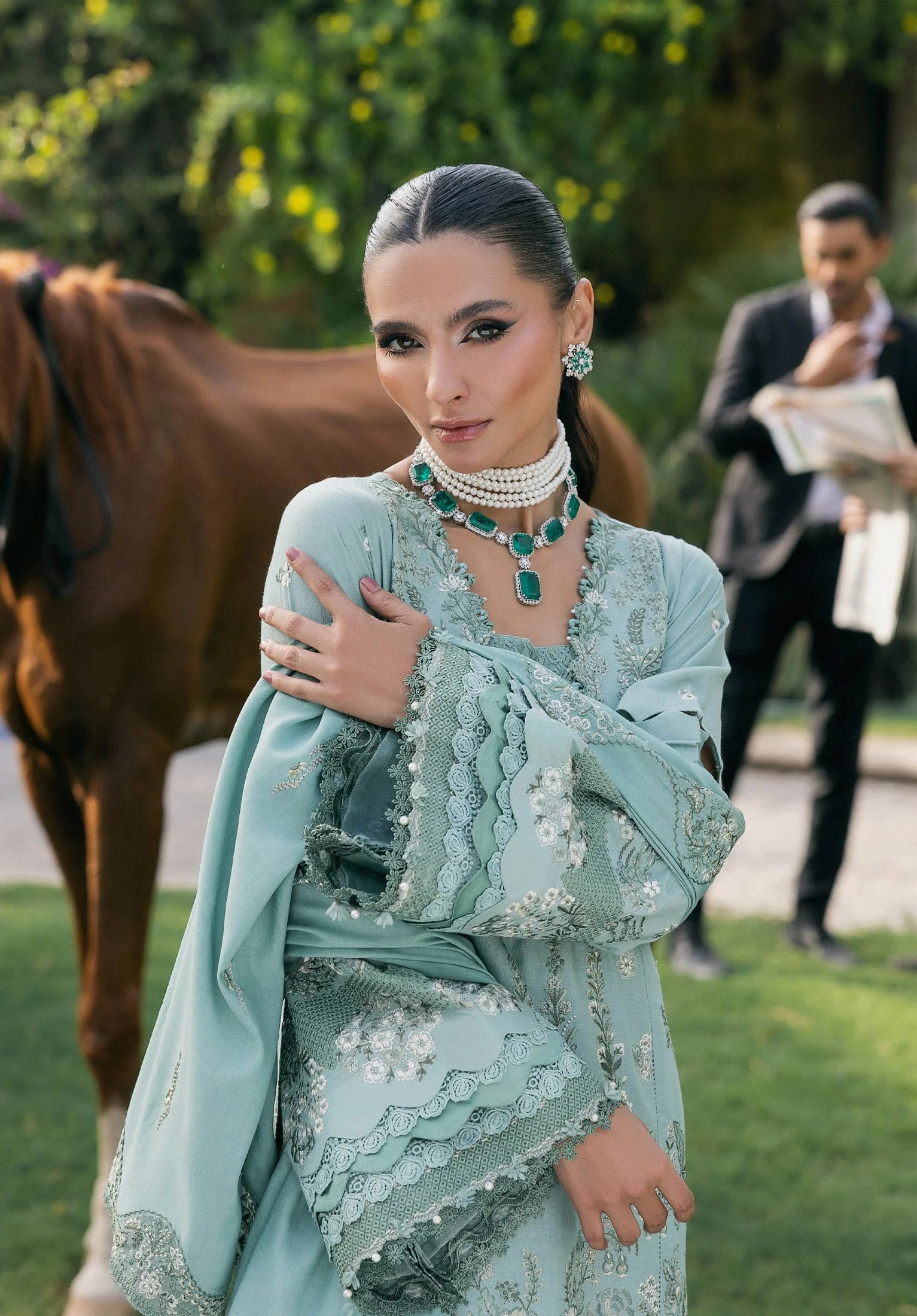 ELAF | EWK-7A MINTFROST | Luxury Winter Collection'25