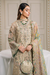 Baroque | CH12-04 | Embroidered Masuri Ensemble