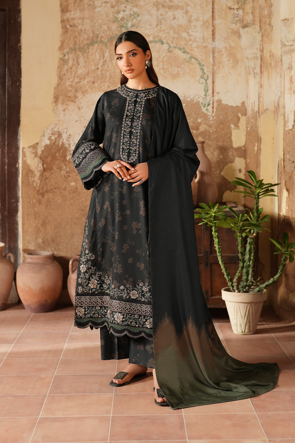 IPF-06 Embroidered Printed Linen