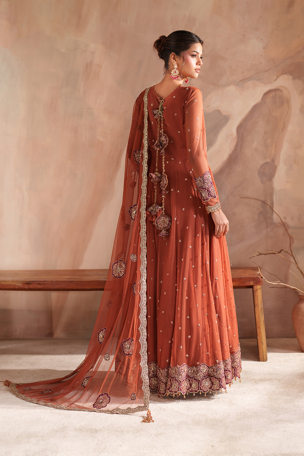 Iznik | Chinon Chiffon | CC-78 Embroidered Net