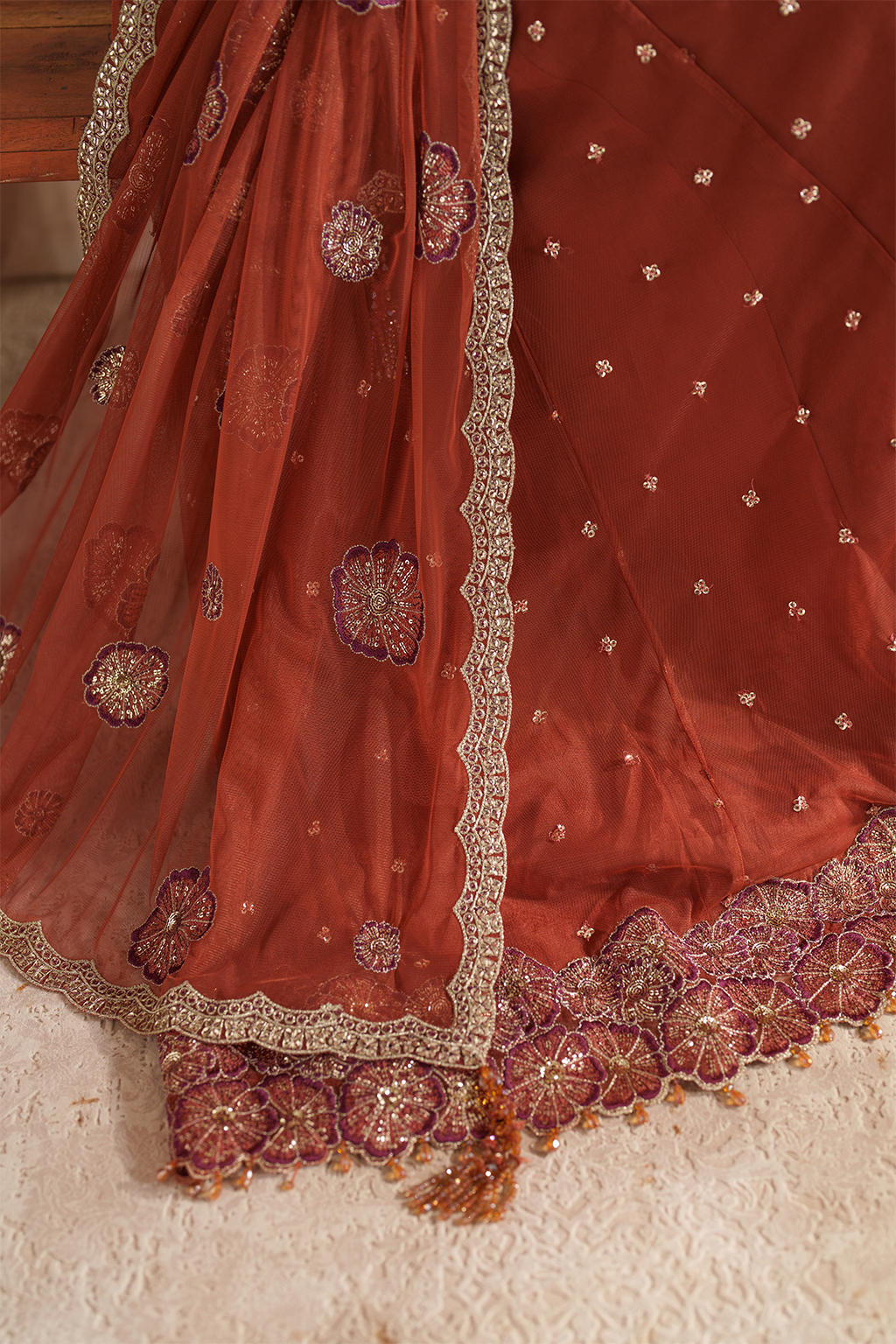 Iznik | Chinon Chiffon | CC-78 Embroidered Net