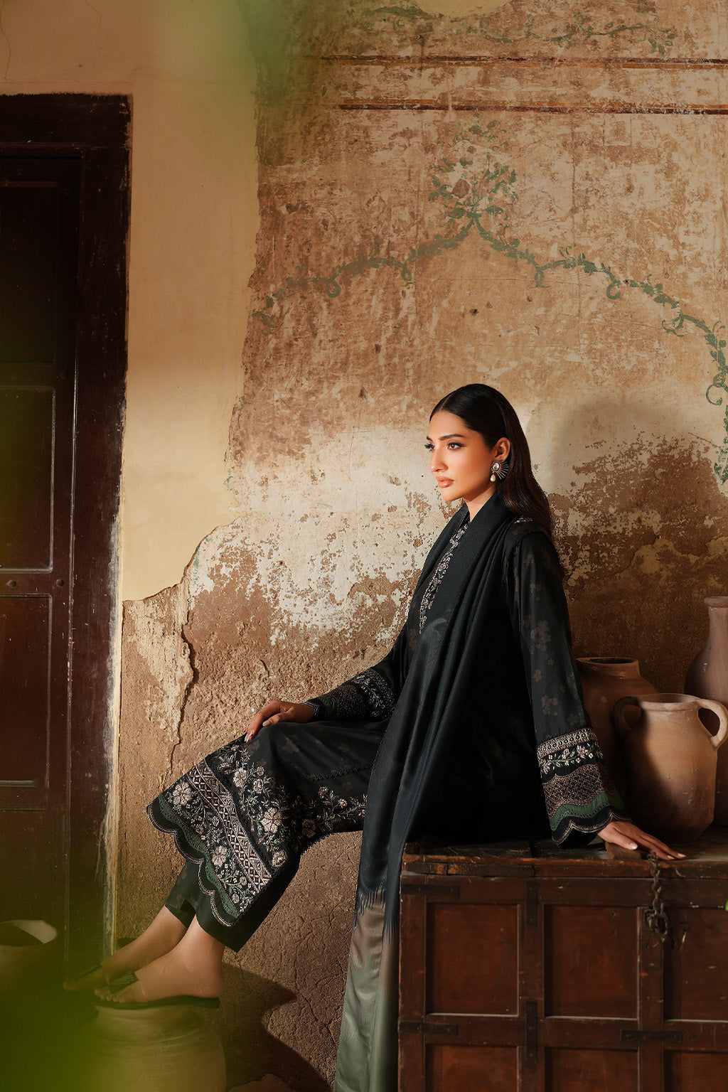 IPF-06 Embroidered Printed Linen