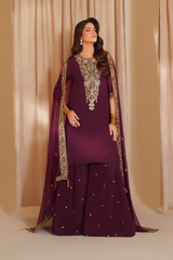 Iznik | Chinon Chiffon | CC-76 Embroidered Chiffon
