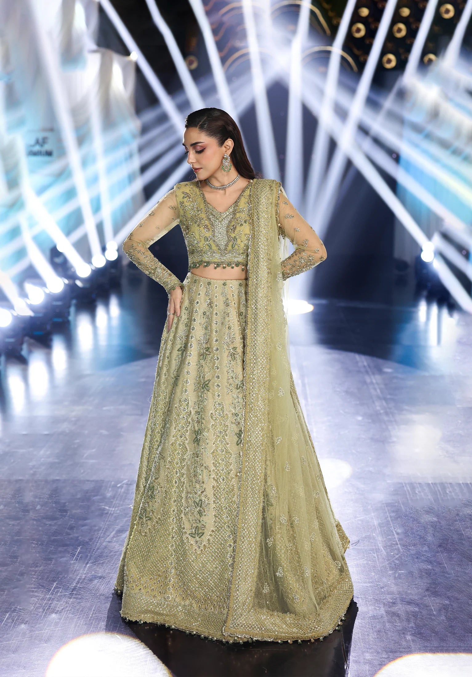 Elaf | ESH-07 MINT MAJESTY | STARDOM FORMAL HANDWORK