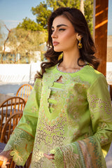 Premium Summer Collection '25 | Elaheh | 3PC Embroidered Lawn Suit