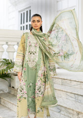 Elaf Signature Embroidered Lawn with Chiffon Collection Vol II '26 | ESG-1A ELARA