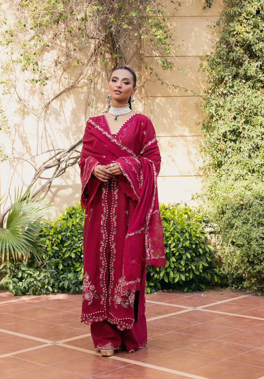 ELAF | EWK-6A VELVROSE | Luxury Winter Collection'25