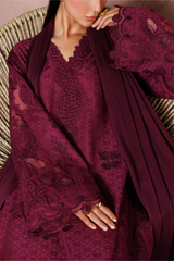 Iznik Sunscape Lawn '26 | UE-702 Embroidered Lawn