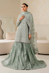 Baroque Formal | EMBROIDERED CHIFFON UF-4160