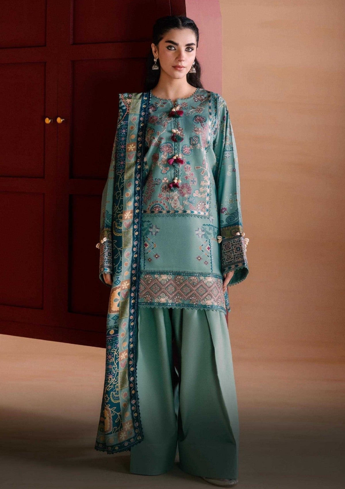 Florent | Zync Embroidered Viscose |Inara