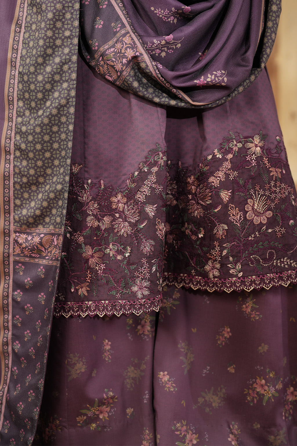 IPF-11 Embroidered Printed Linen
