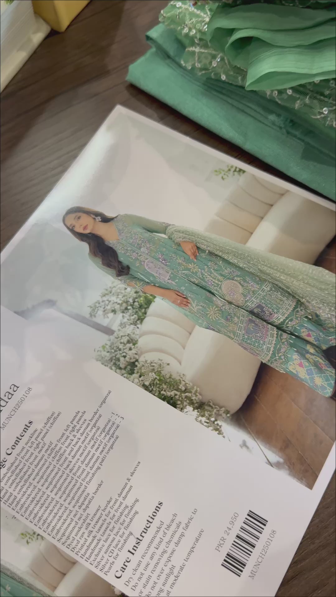 Mushq | Adaa | SHAAM SHANDAR Chiffon Collection