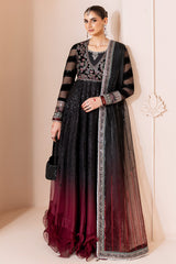 Jazmin Velvet Formal Embroidered CVF D-10 wine velvet formal embroidered 3-piece suit – Highway Fashion.