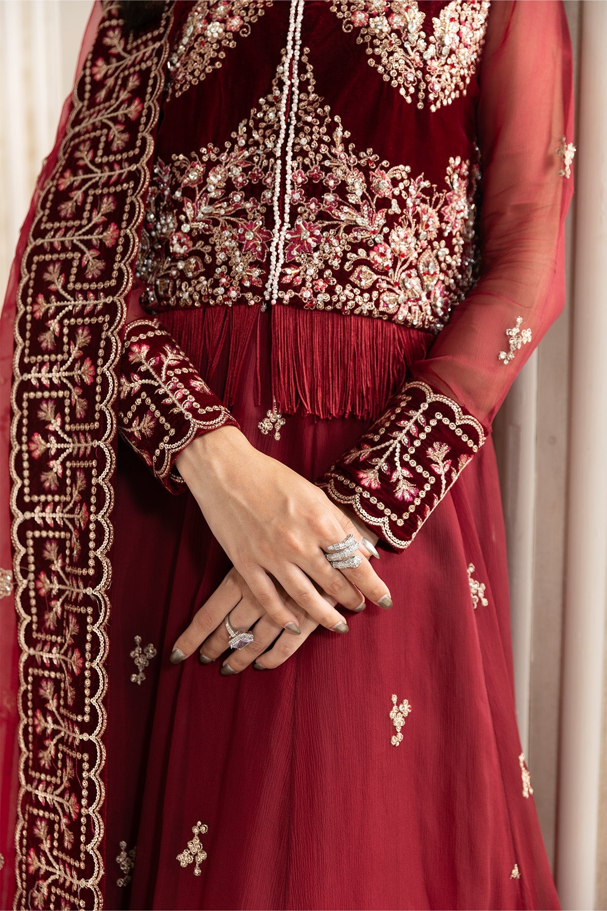 Alizeh | AF-VLT-2209-CHERIE | Lamour Inlays Velvetine