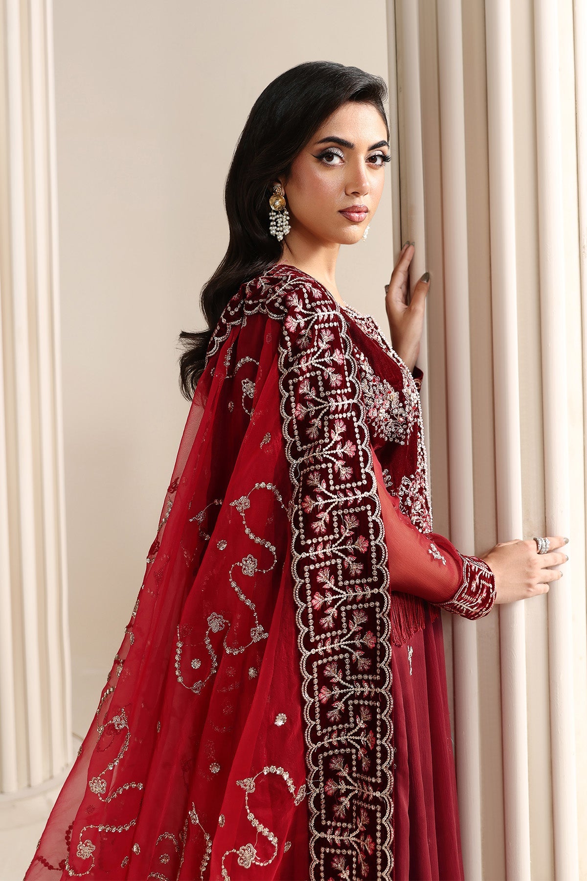 Alizeh | AF-VLT-2209-CHERIE | Lamour Inlays Velvetine