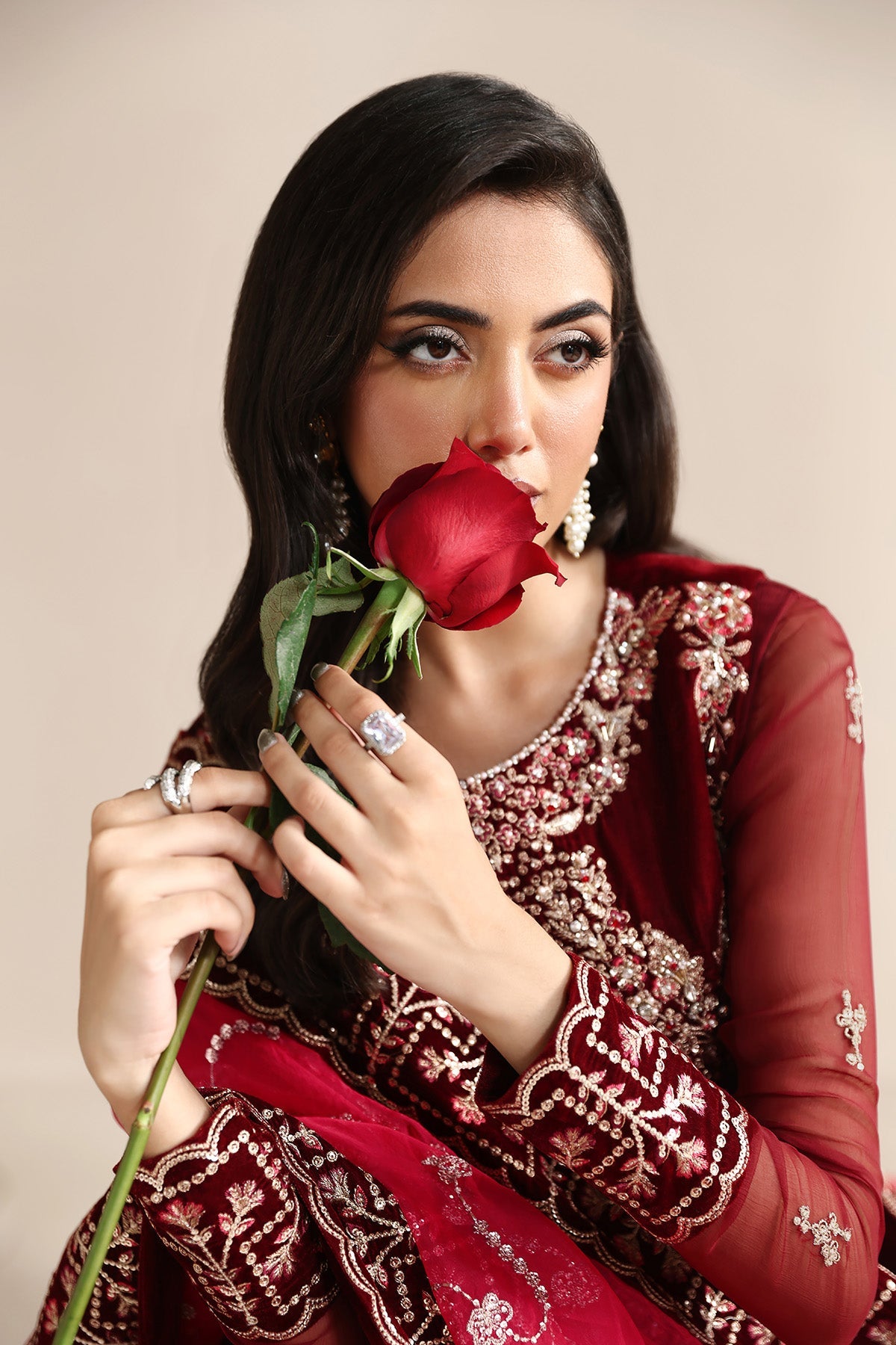 Alizeh | AF-VLT-2209-CHERIE | Lamour Inlays Velvetine