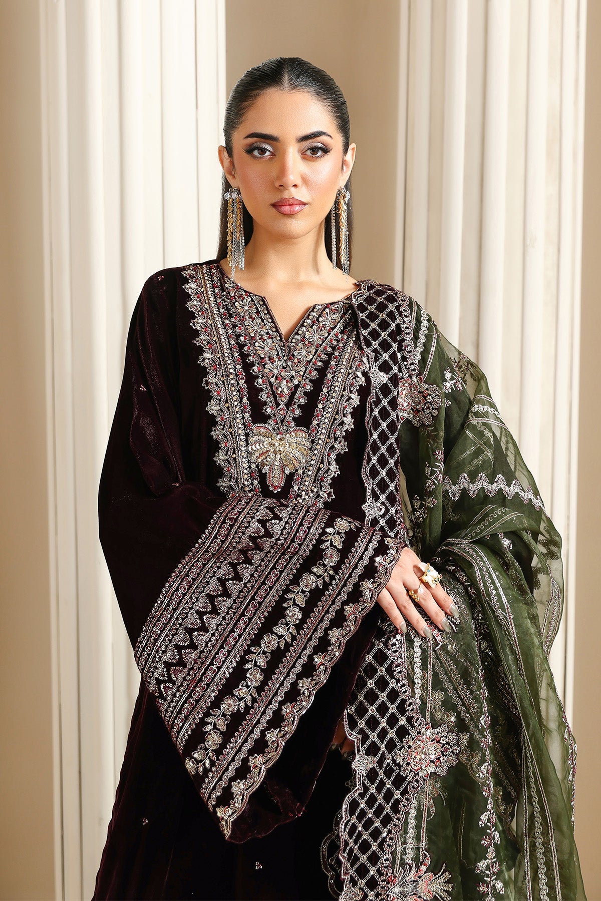 Alizeh | AF-VLT-2213-Vanya | Lamour Inlays Velvetine