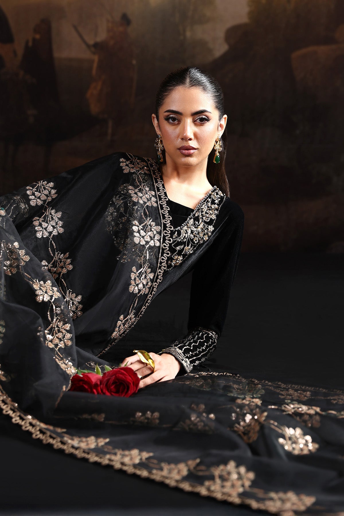 Alizeh | AF-VLT-2212-Celeste | Lamour Inlays Velvetine