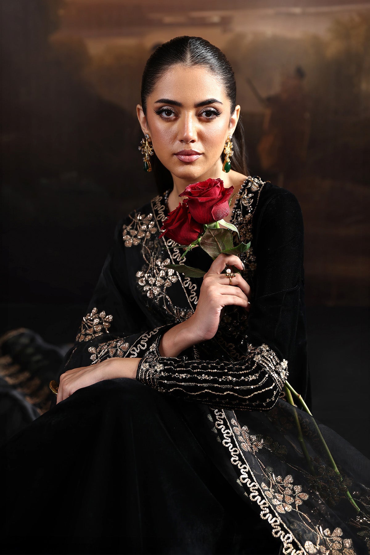Alizeh | AF-VLT-2212-Celeste | Lamour Inlays Velvetine