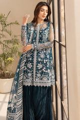 Farasha UNSTITCHED FORMALS ’26 | Teal Drizzle