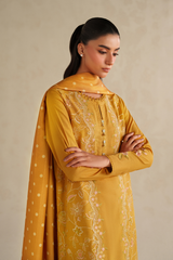 Iznik Winter Chapter '25 | UE-575 Embroidered Khaddar