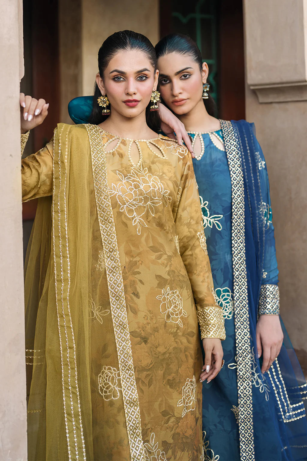 Bandhani Luxury Chiffon '25 | UE-332 | 3PC Embroidered Chiffon Suit