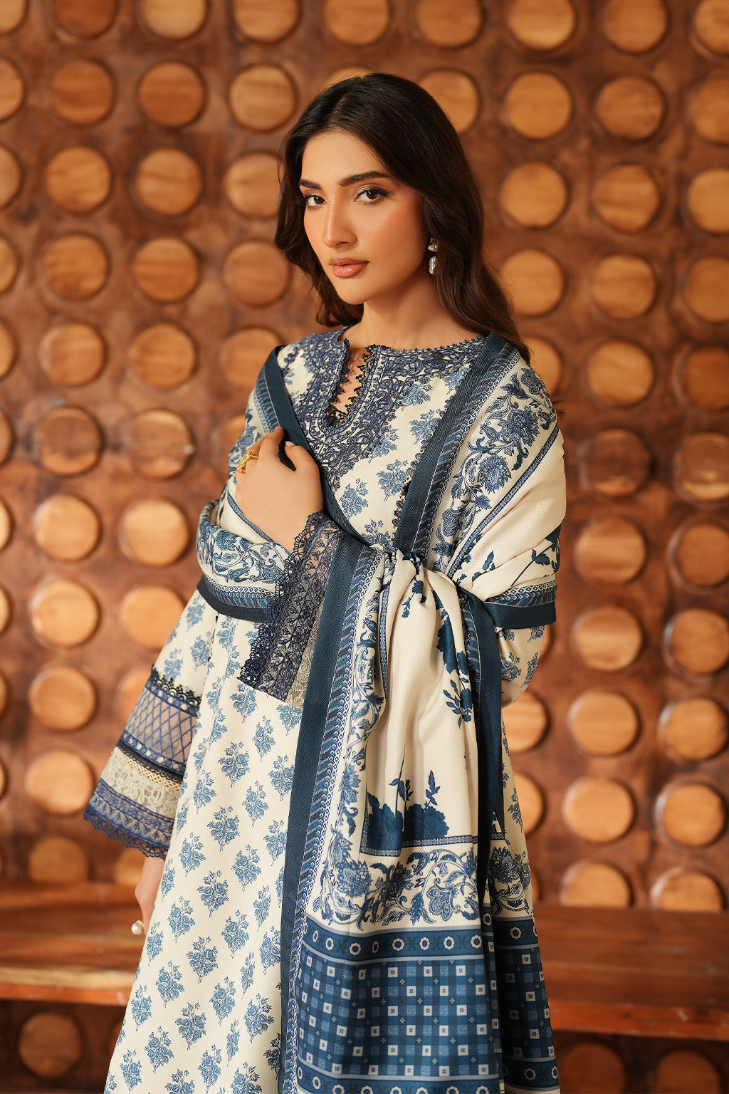 IPF-07 Embroidered Printed Linen