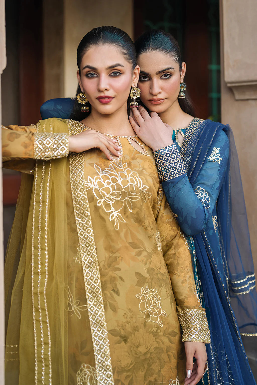 Bandhani Luxury Chiffon '25 | UE-332 | 3PC Embroidered Chiffon Suit