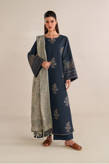 Iznik Winter Chapter '25 | UE-586 Embroidered Khaddar