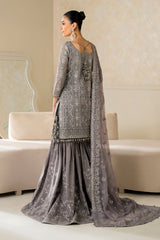 Baroque Formal | EMBROIDERED CHIFFON UF-4161