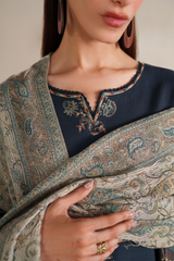 Iznik Winter Chapter '25 | UE-586 Embroidered Khaddar