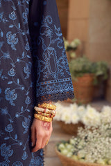 Sahar Festive Edit'26 - Unstitched | Nocturne Indigo