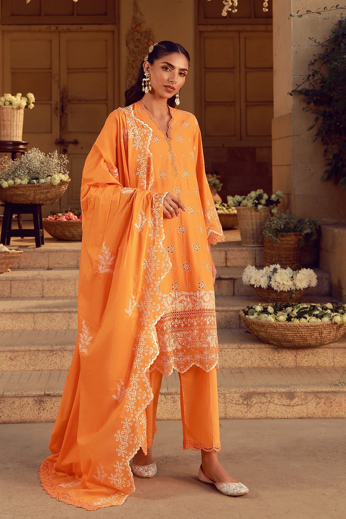 Sahar Festive Edit'26 - Unstitched | Marigold Fiesta