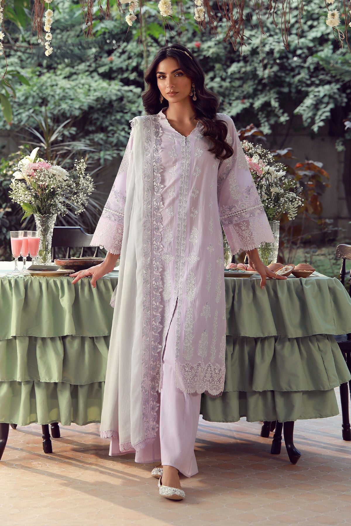 Sahar Festive Edit'26 - Unstitched | Lilac Twilight