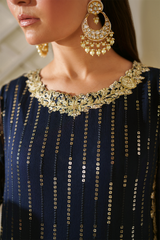 Iznik Chinon Chiffon | CC-89 Embroidered Chiffon