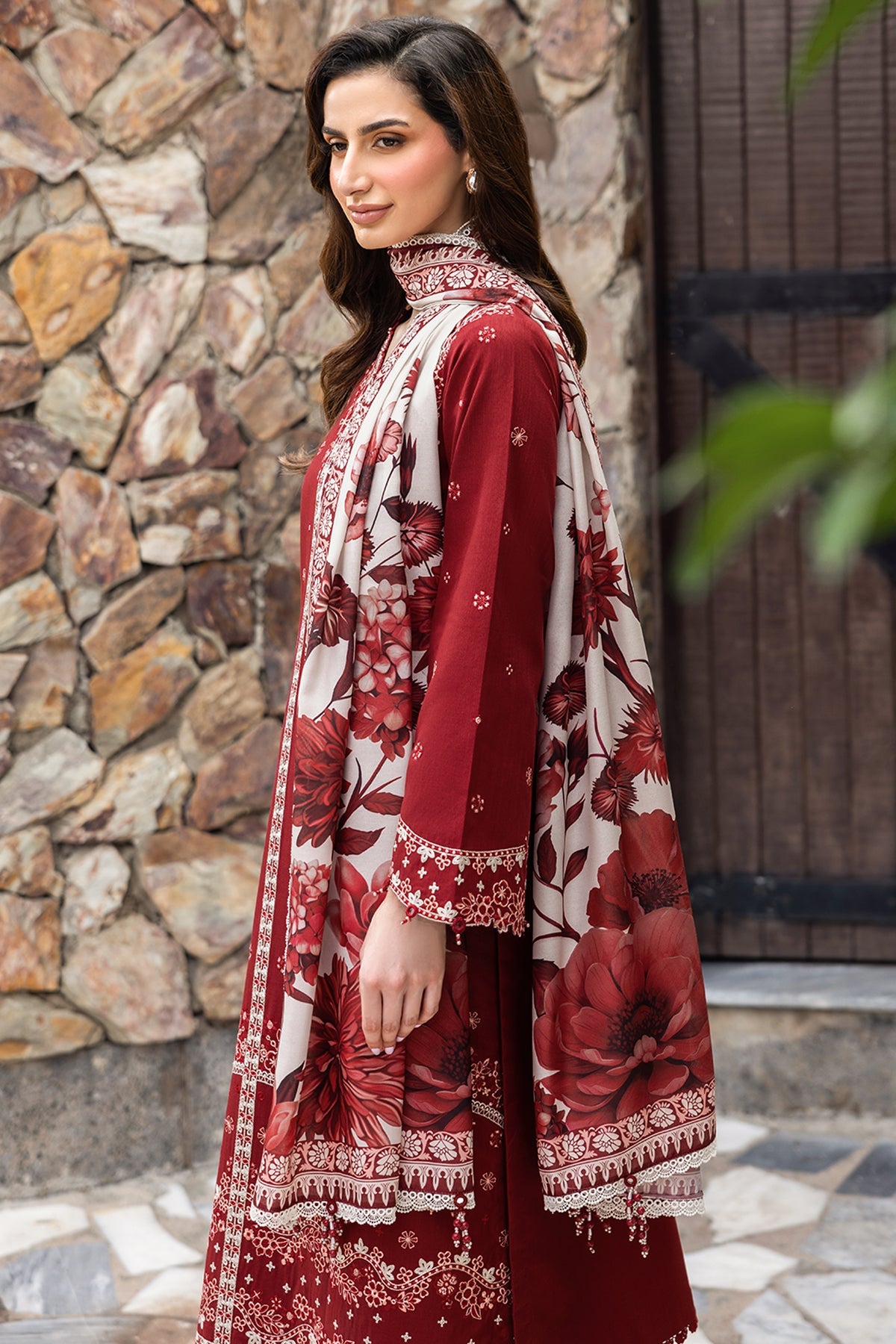 Farasha | Claret | EMINENCE KHADDAR F/W 25