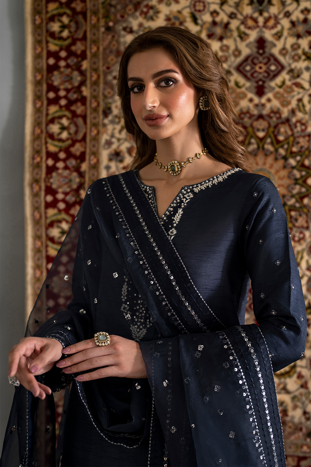 Luxe Raw Silk Collection'24 By Iznik IRS-11