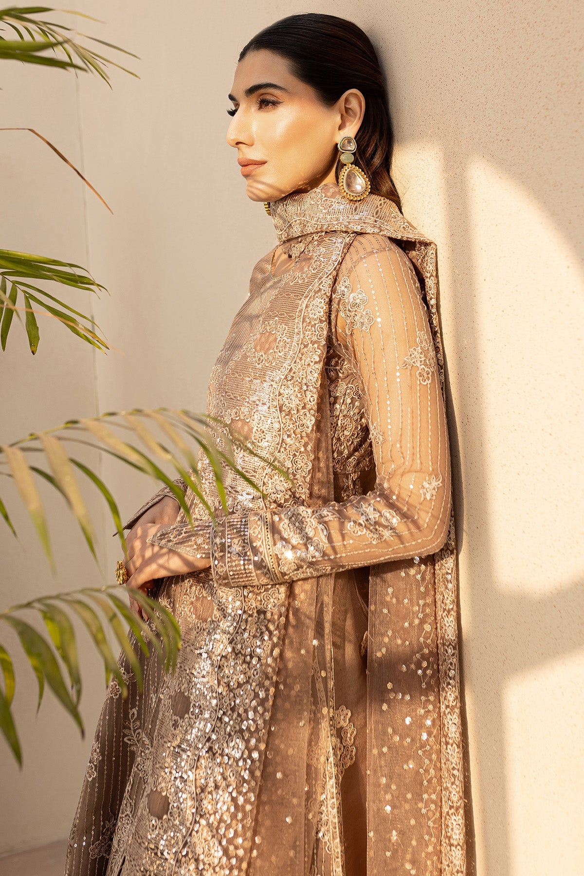 Farasha L U ' ZELLA Premium Formals ’25 Misty Grace festive collection dress