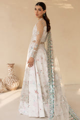Farasha Premium Formals 2025 – Moonlight Mist with organza dupatta borders