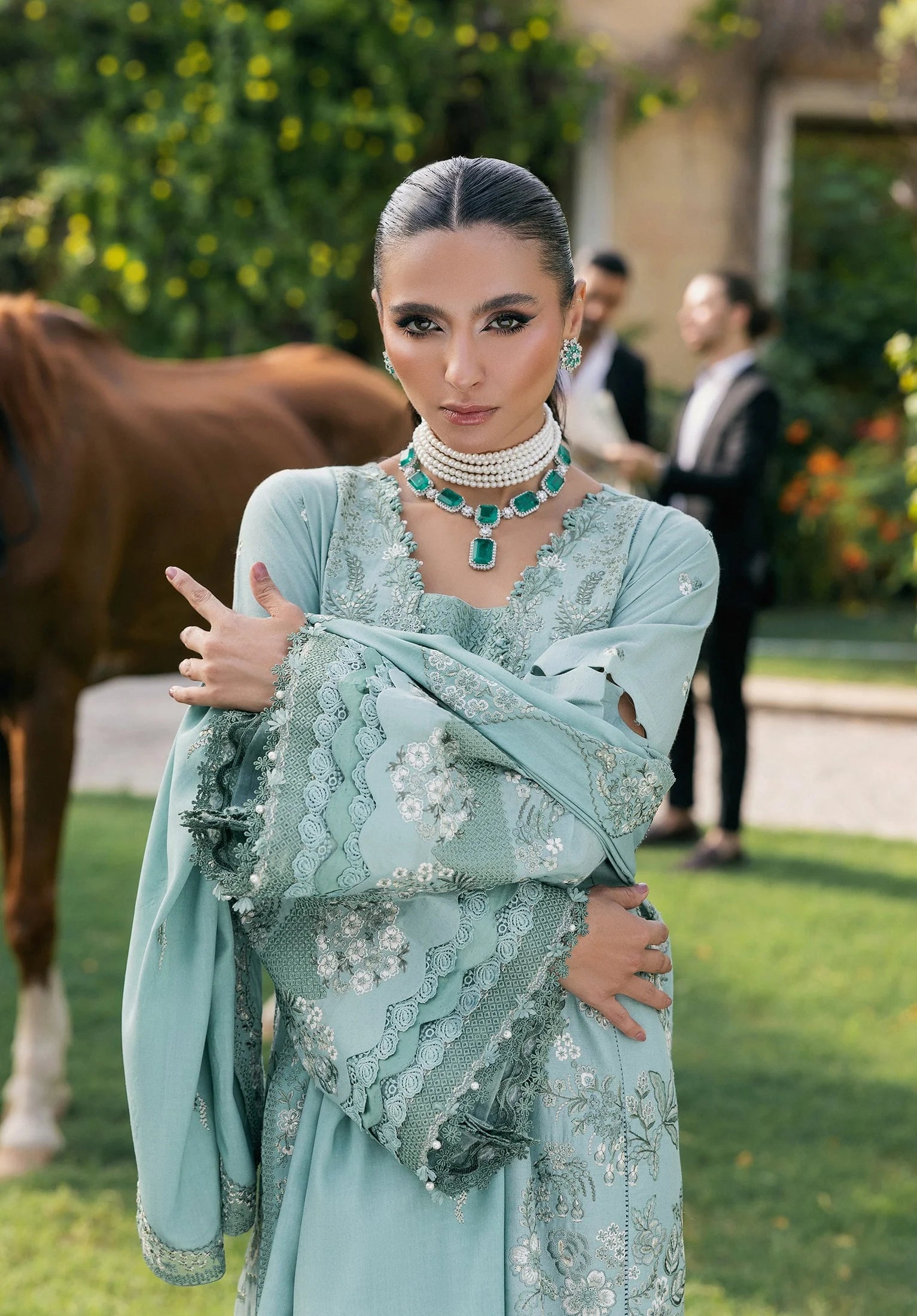 ELAF | EWK-7A MINTFROST | Luxury Winter Collection'25