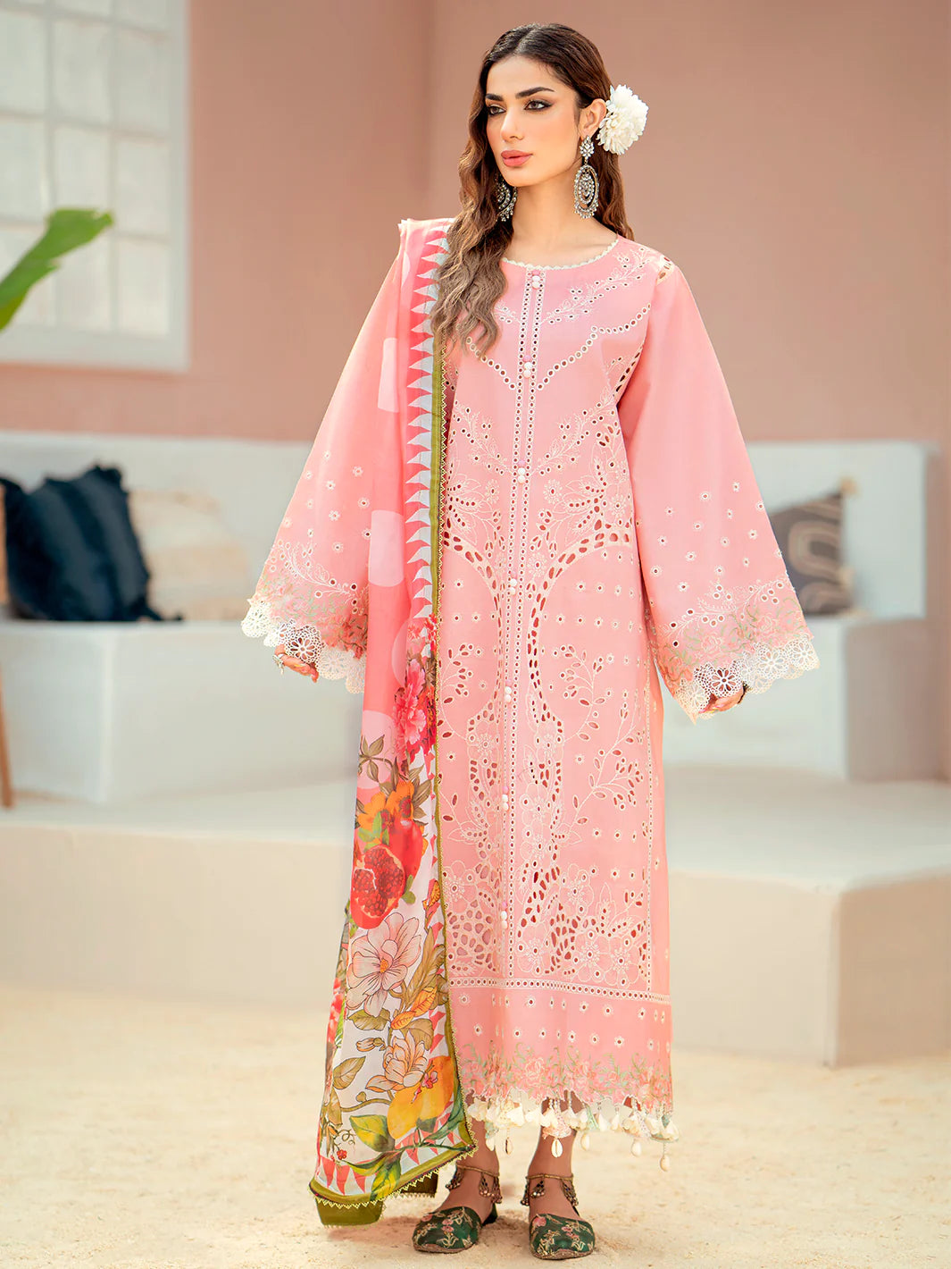 Esha Eshaal Embroidered Summer Edit Collection '23 By Binilyas 916 - A