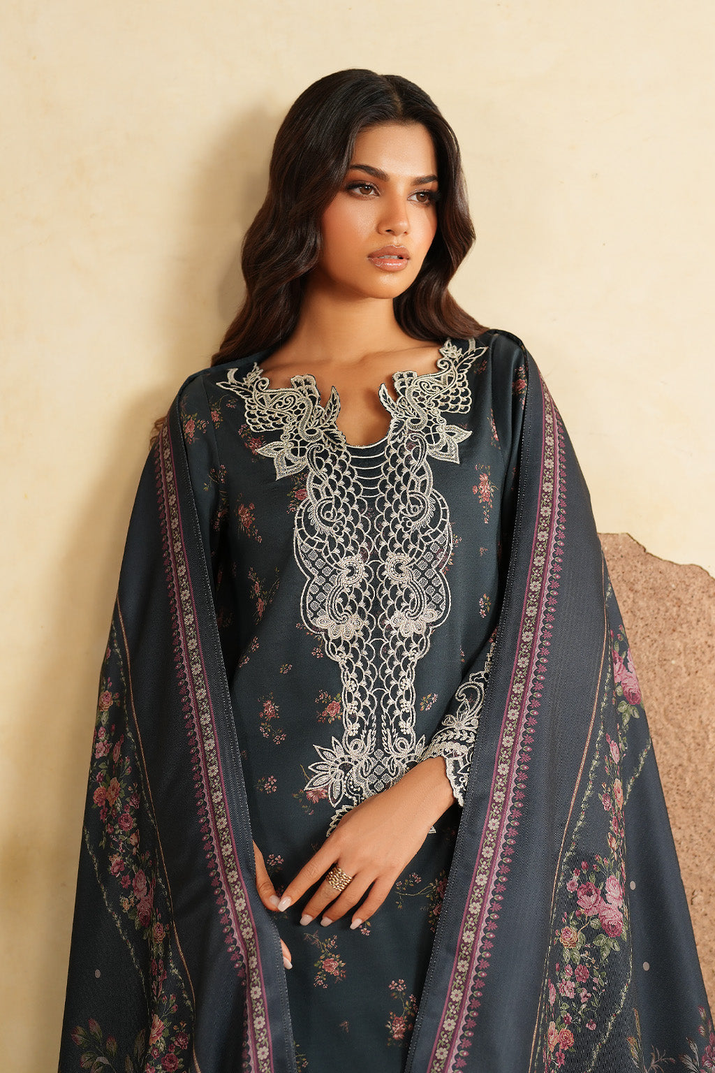 IPF-12 Embroidered Printed Linen