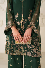 Iznik Festive Formals '26 | UE-619 Embroidered Chiffon