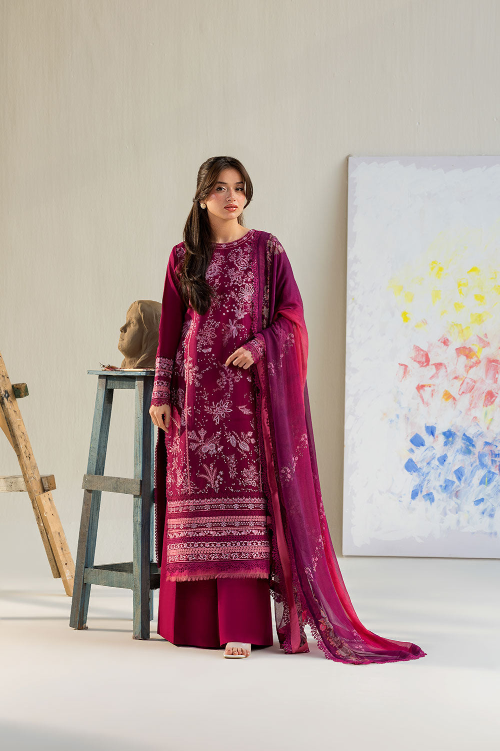 Sobia Nazir  Vital 2026 Unstitched  | Design V-9B