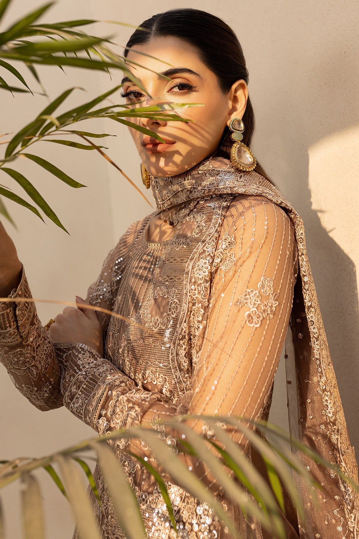 Farasha L U ' ZELLA Premium Formals ’25 Misty Grace festive collection dress