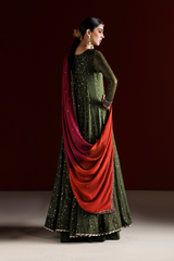 Iznik Semi Formals | CC-105 Embroidered Chiffon