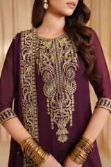 Iznik | Chinon Chiffon | CC-76 Embroidered Chiffon