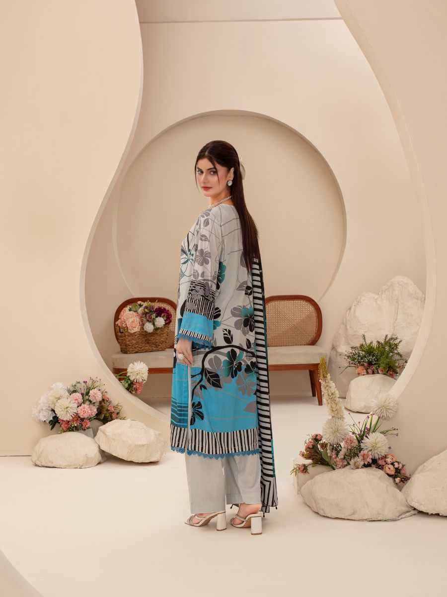 Feroza | Linen d-3 | Fabiha Vol-1