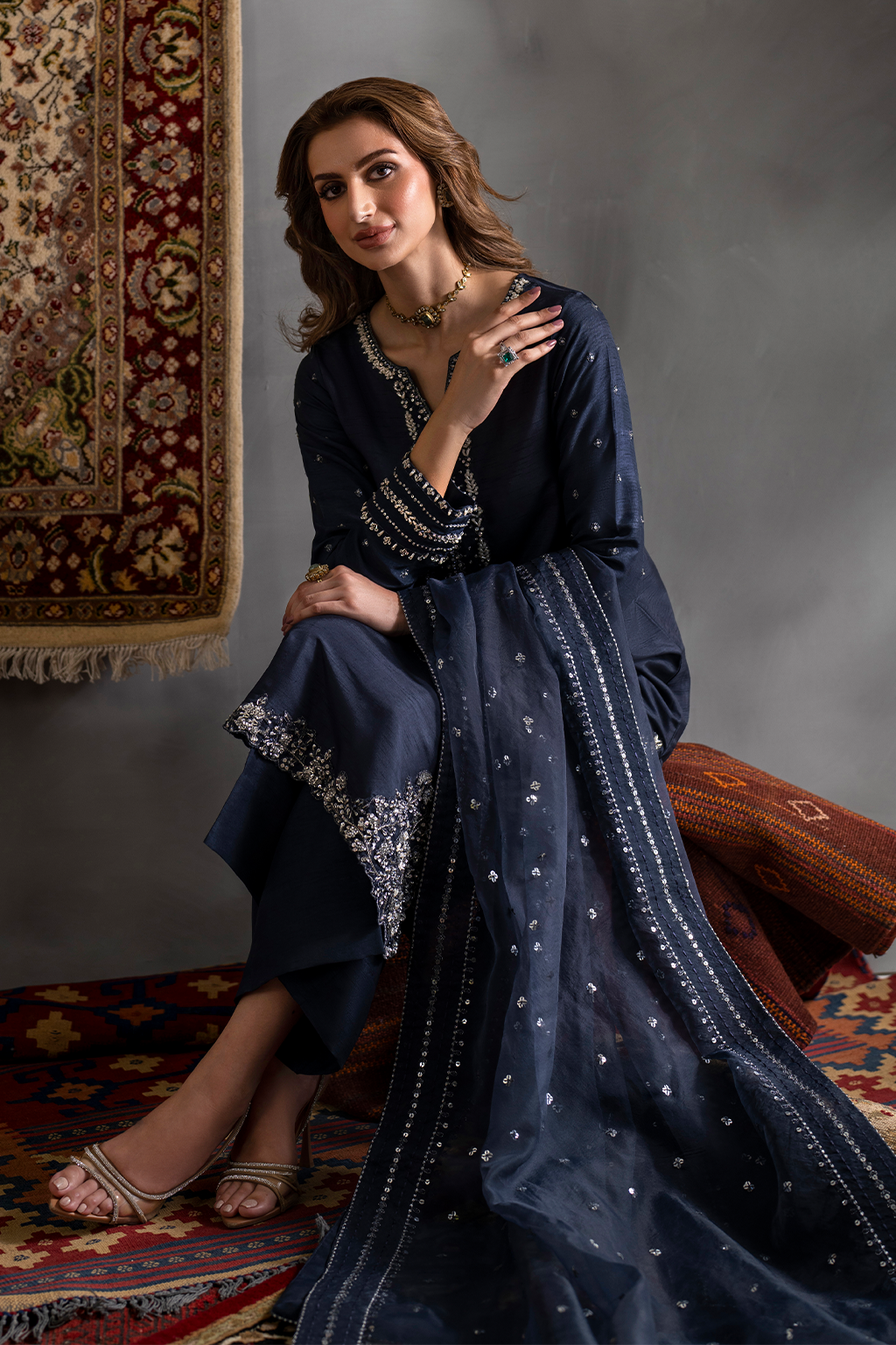 Luxe Raw Silk Collection'24 By Iznik IRS-11